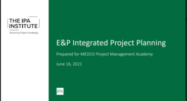 Integrated Planning & strategic Project Execution